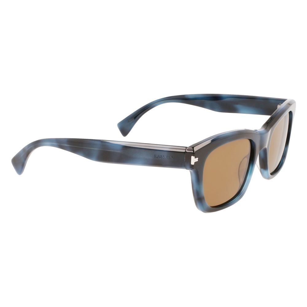 Lanvin Blauwe Acetaat Zonnebril
