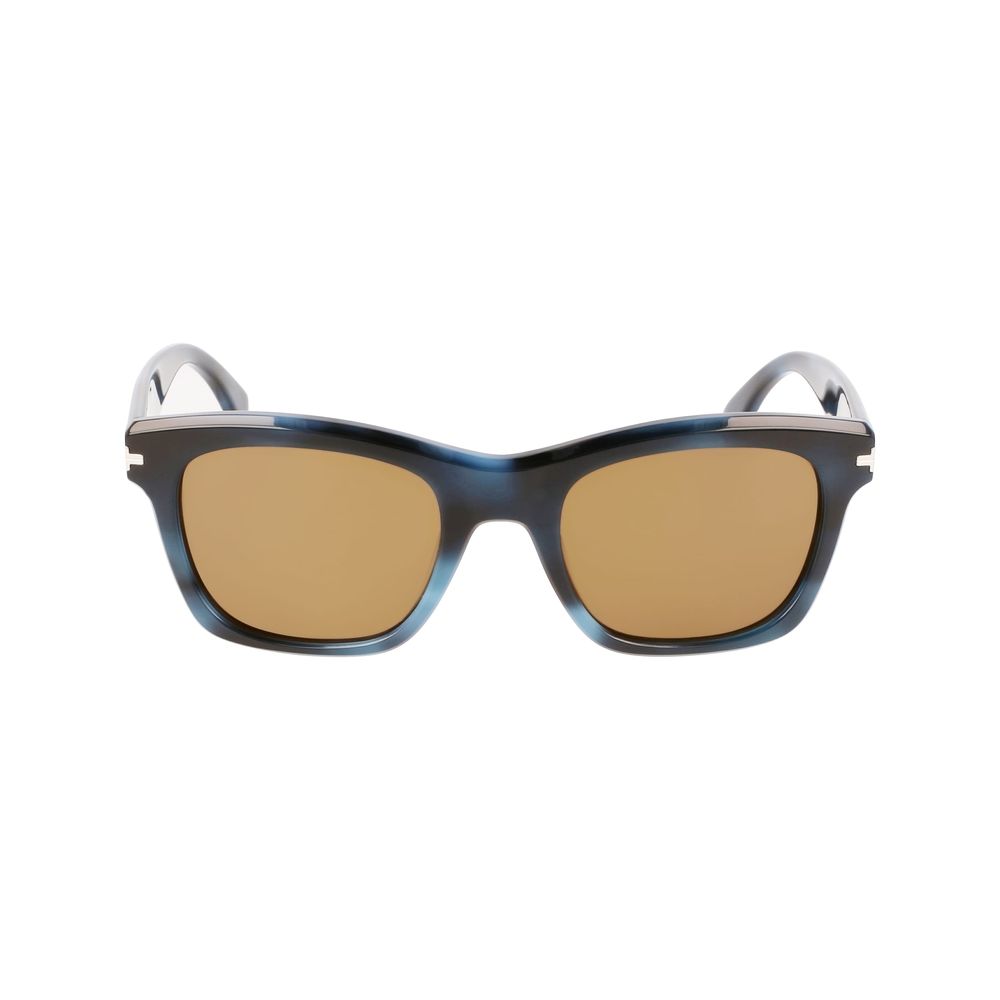 Lanvin Blauwe Acetaat Zonnebril