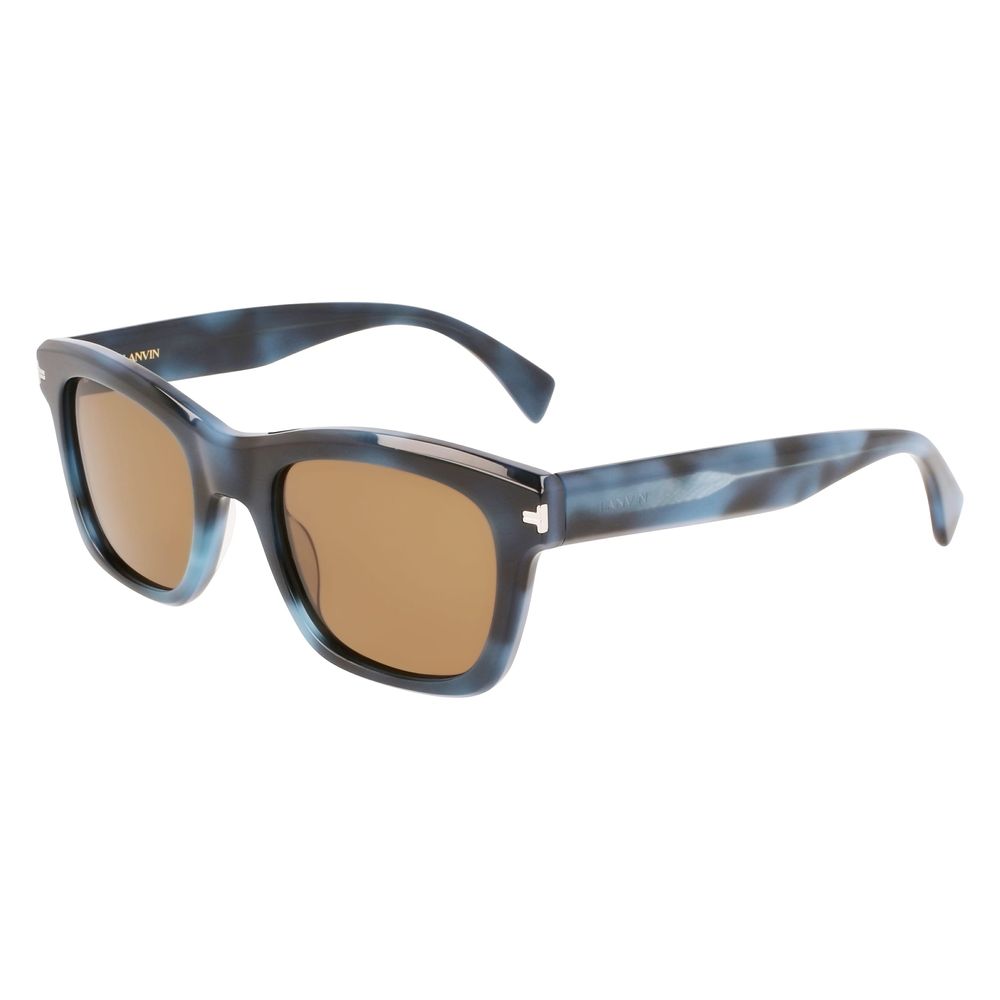 Lanvin Blauwe Acetaat Zonnebril