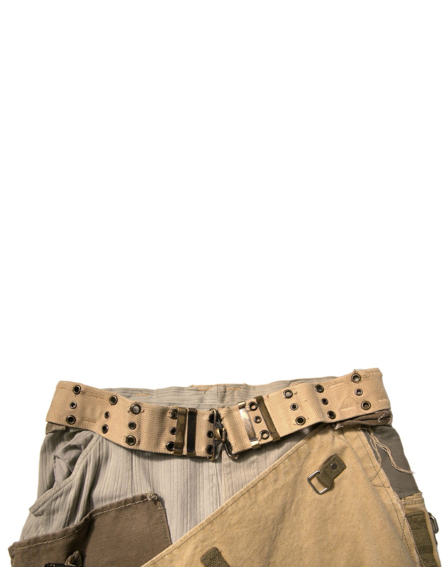 Pantalon cargo de survêtement multicolore et déconstruit de Dolce & Gabbana