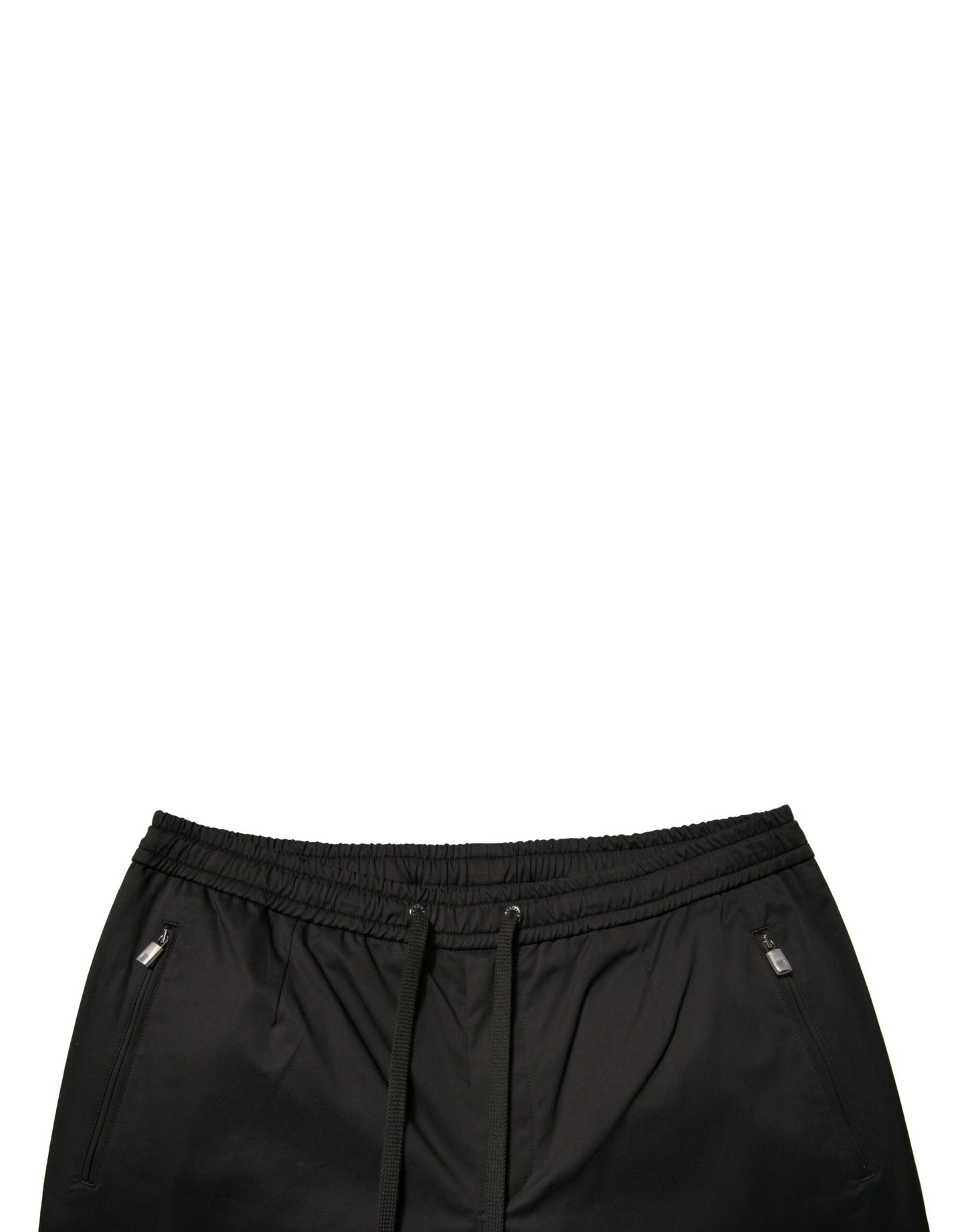 Pantalon de jogging en coton extensible noir Dolce & Gabbana