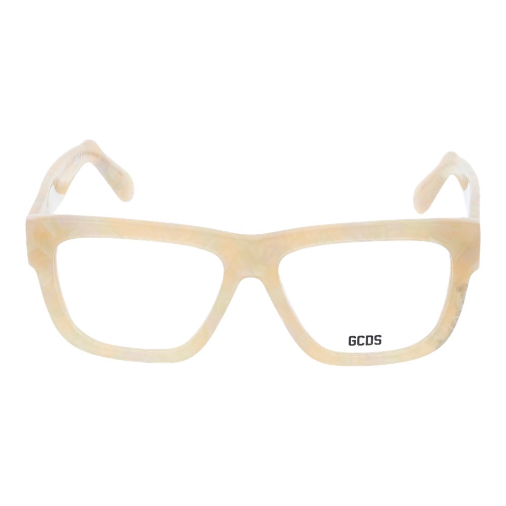 Monture de lunettes GCDS blanche unisexe