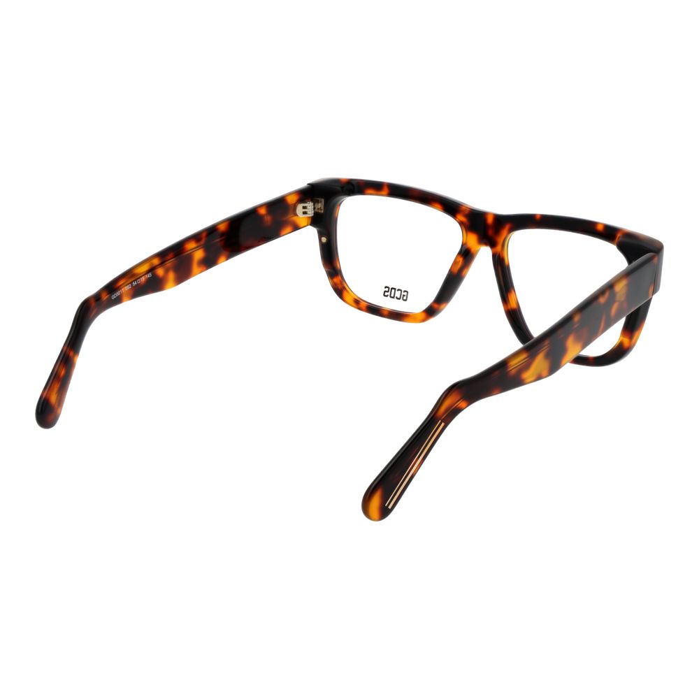Monture de lunettes GCDS marron unisexe