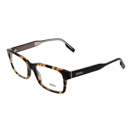 Monture de lunettes pour homme marron Ermenegildo Zegna
