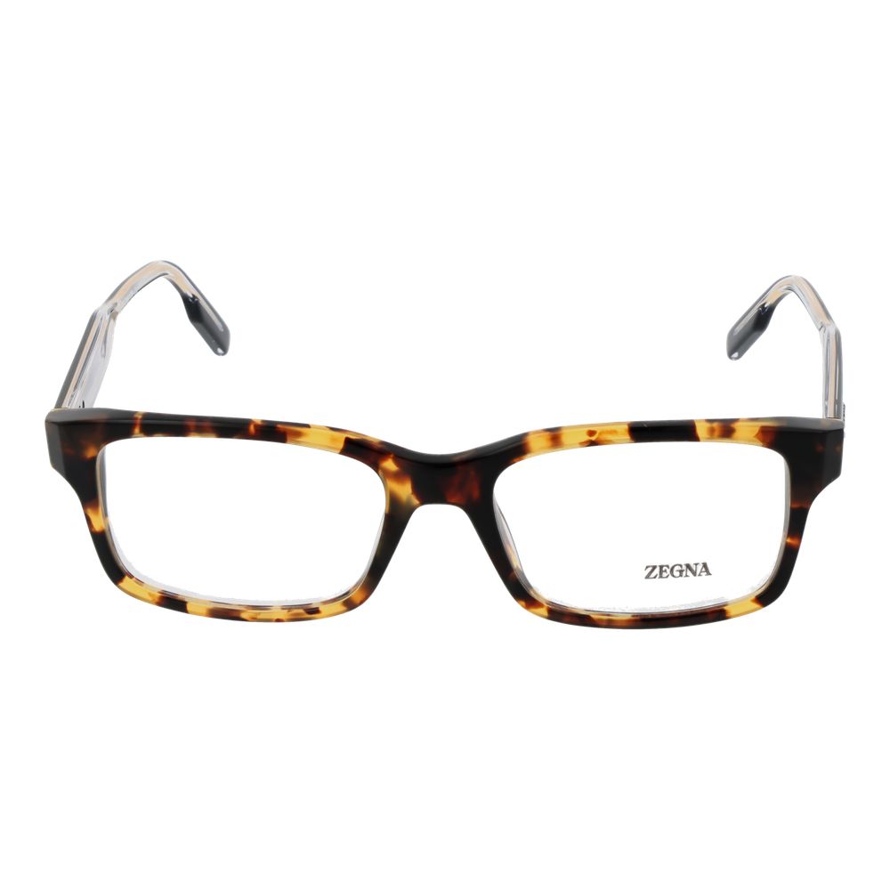 Monture de lunettes pour homme marron Ermenegildo Zegna