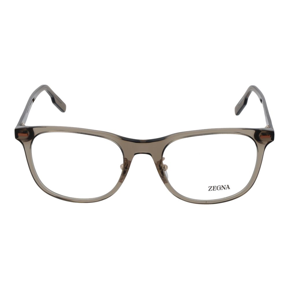 Monture de lunettes pour homme marron Ermenegildo Zegna