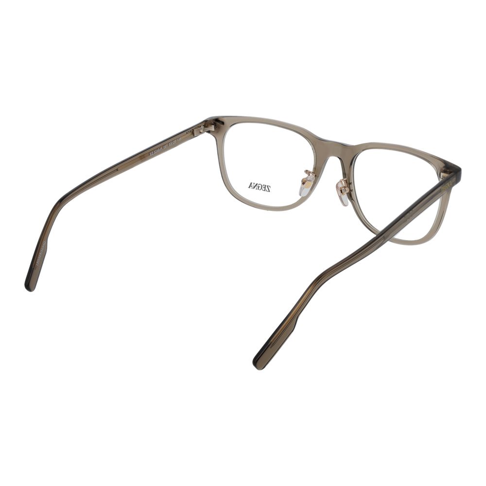 Monture de lunettes pour homme marron Ermenegildo Zegna
