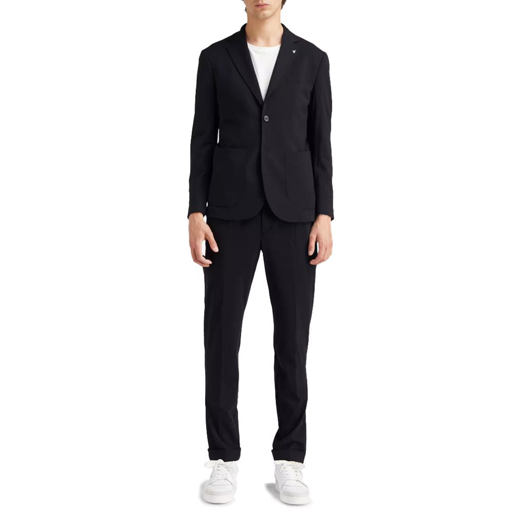 AT.P.CO Costume bleu en nylon pour homme