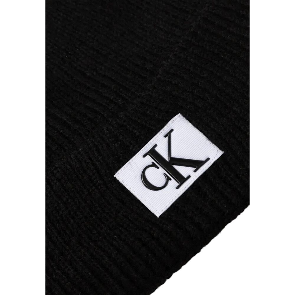 Calvin Klein Jeans zwarte Marabou Caps honkbalhoed