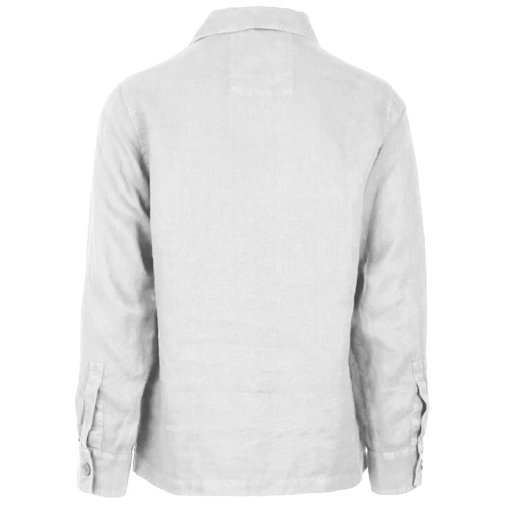 Chemise en lin blanc AT.P.CO