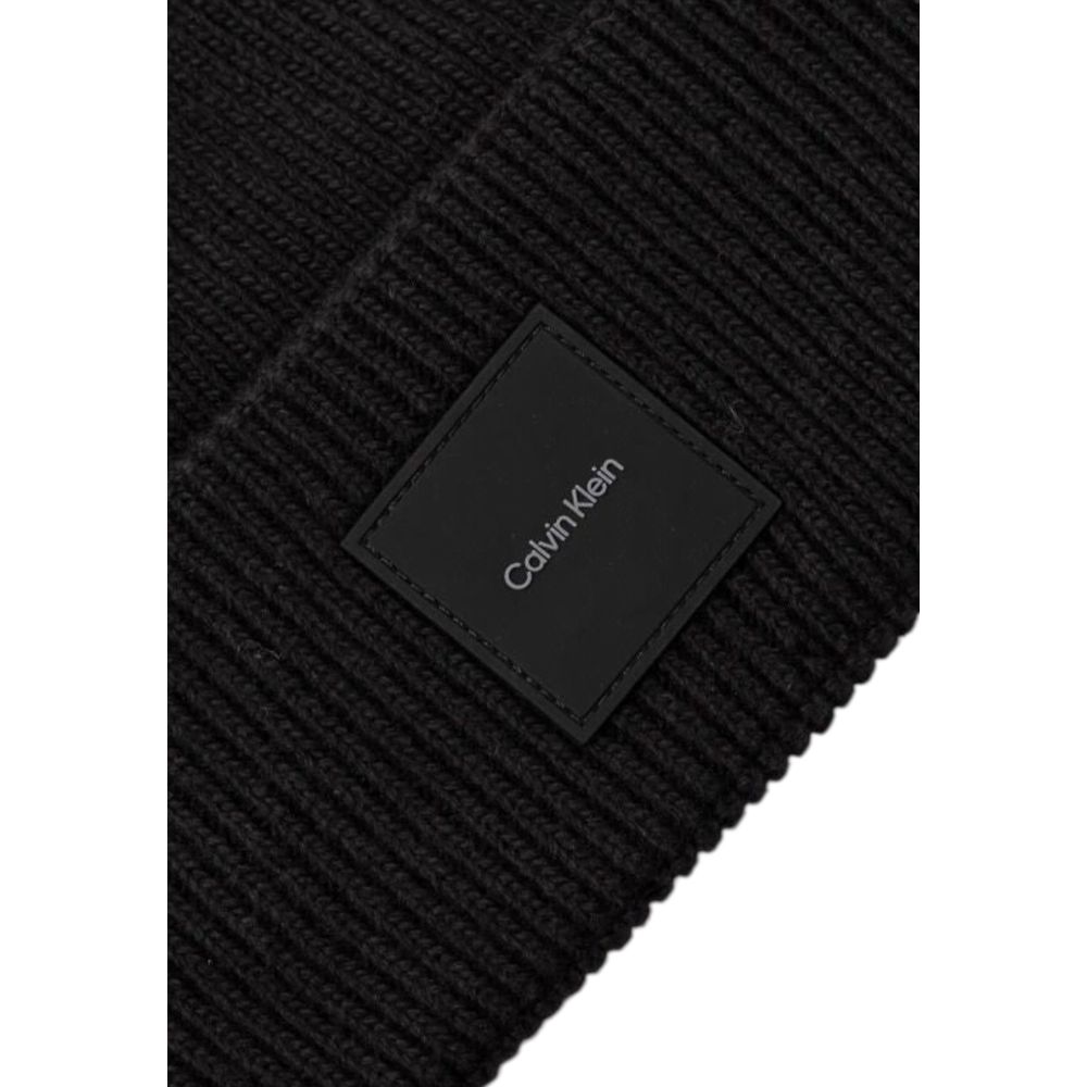 Calvin Klein Zwarte Biologische Katoenen Petten Baseballpet