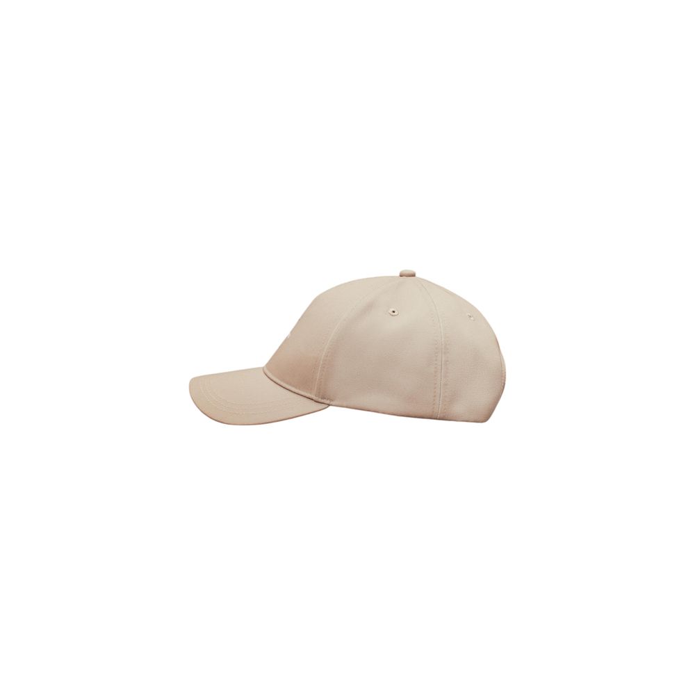 Calvin Klein Jeans Beige Gerecycled Polyester Petten Honkbalpet