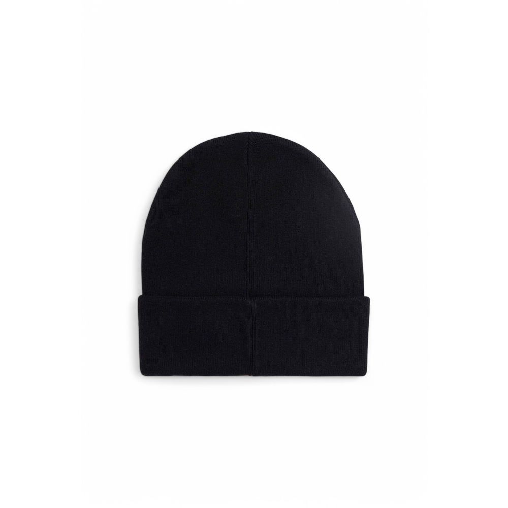 Calvin Klein Jeans Zwarte Wollen Petten Baseballpet