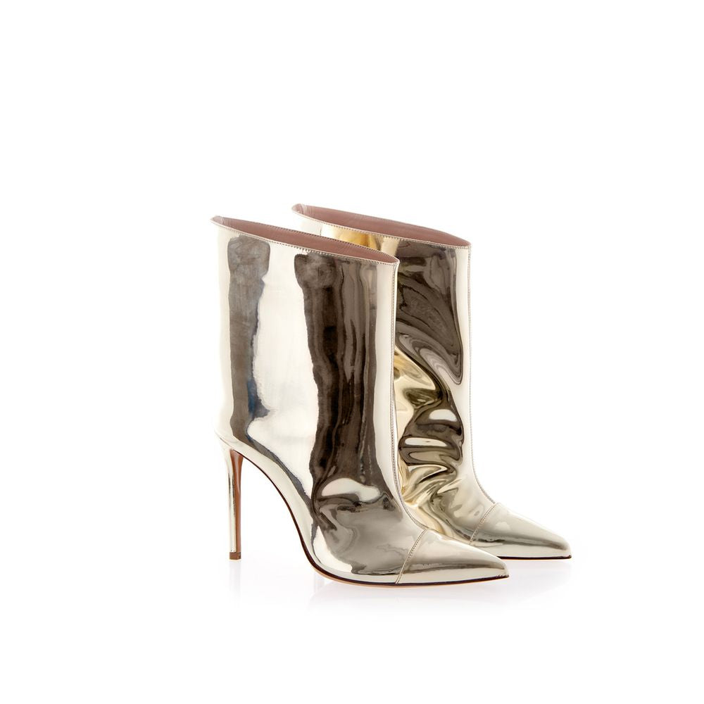 Botte en cuir verni multicolore d'Alexandre Vauthier