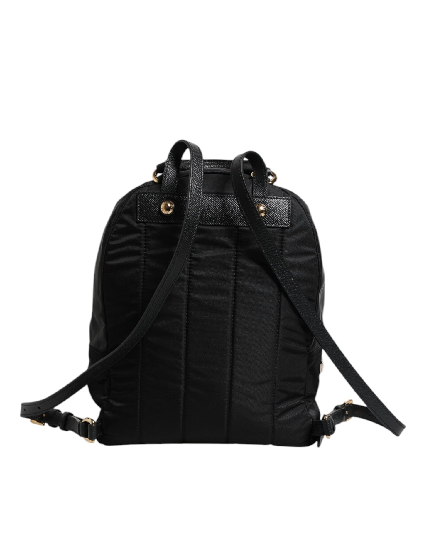 Sac à dos Dolce & Gabbana en nylon noir #DGFAMILY VULCANO orné