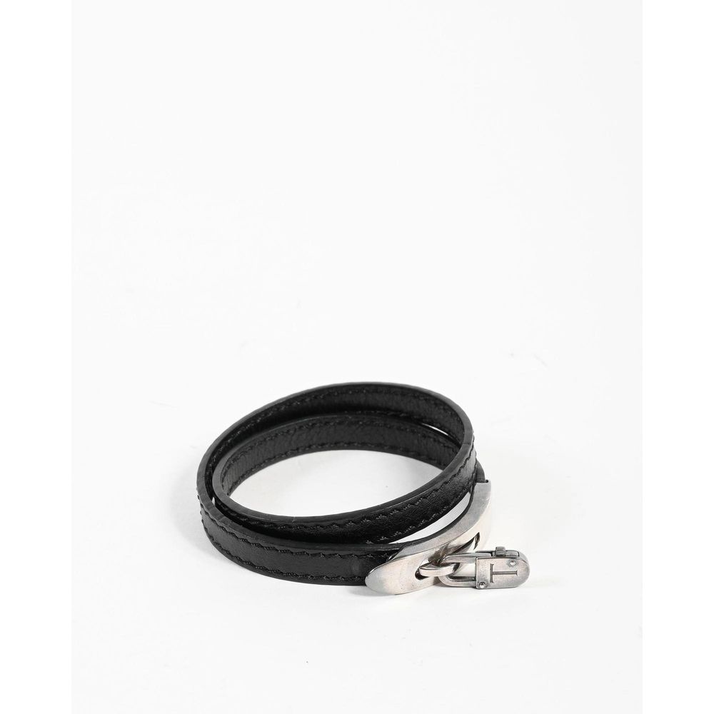 Tod's zwarte leren armband