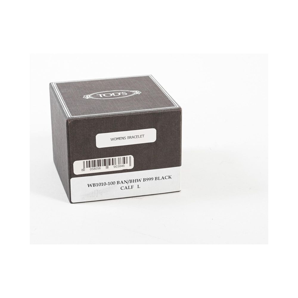 Tod's zwarte leren armband