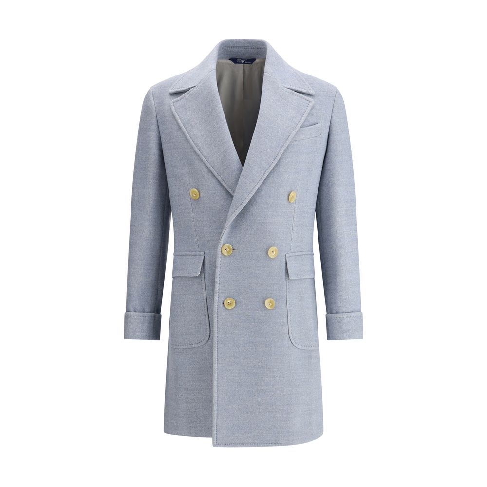 Manteau mi-long à double boutonnage Gi Capri