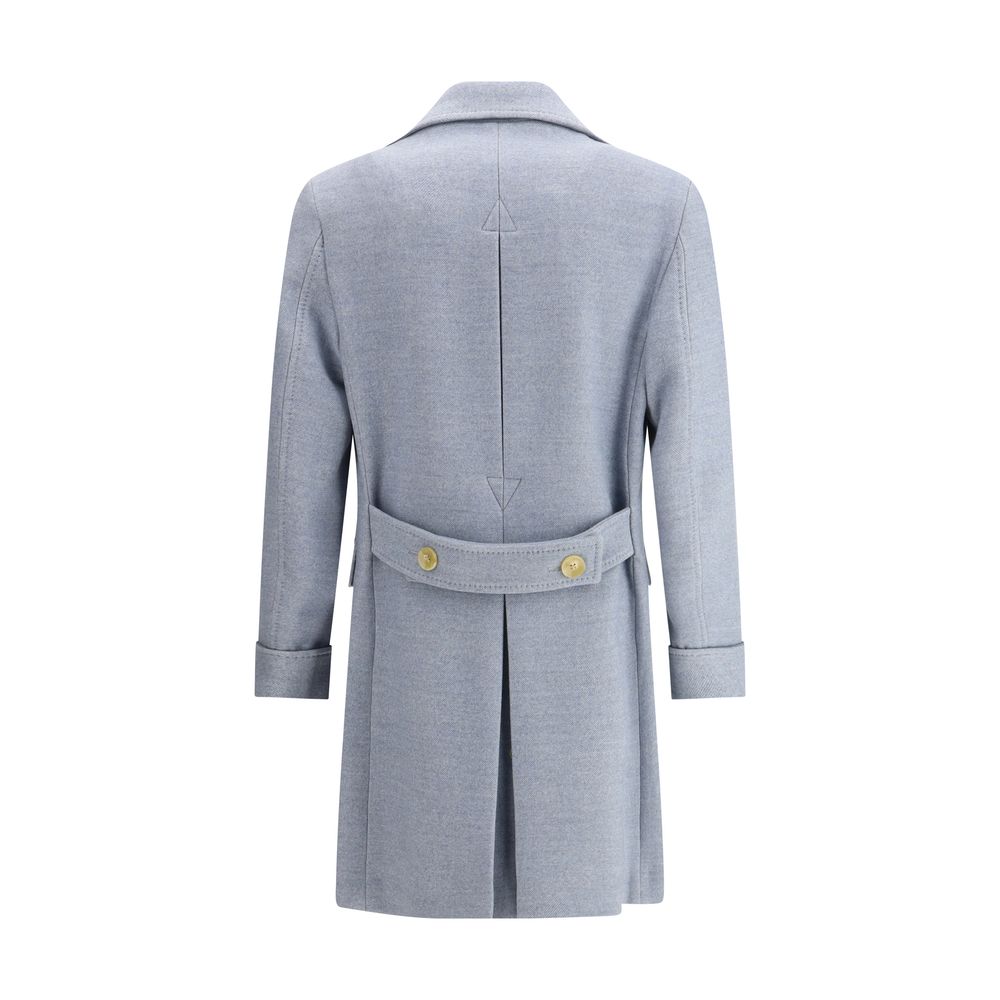 Manteau mi-long à double boutonnage Gi Capri