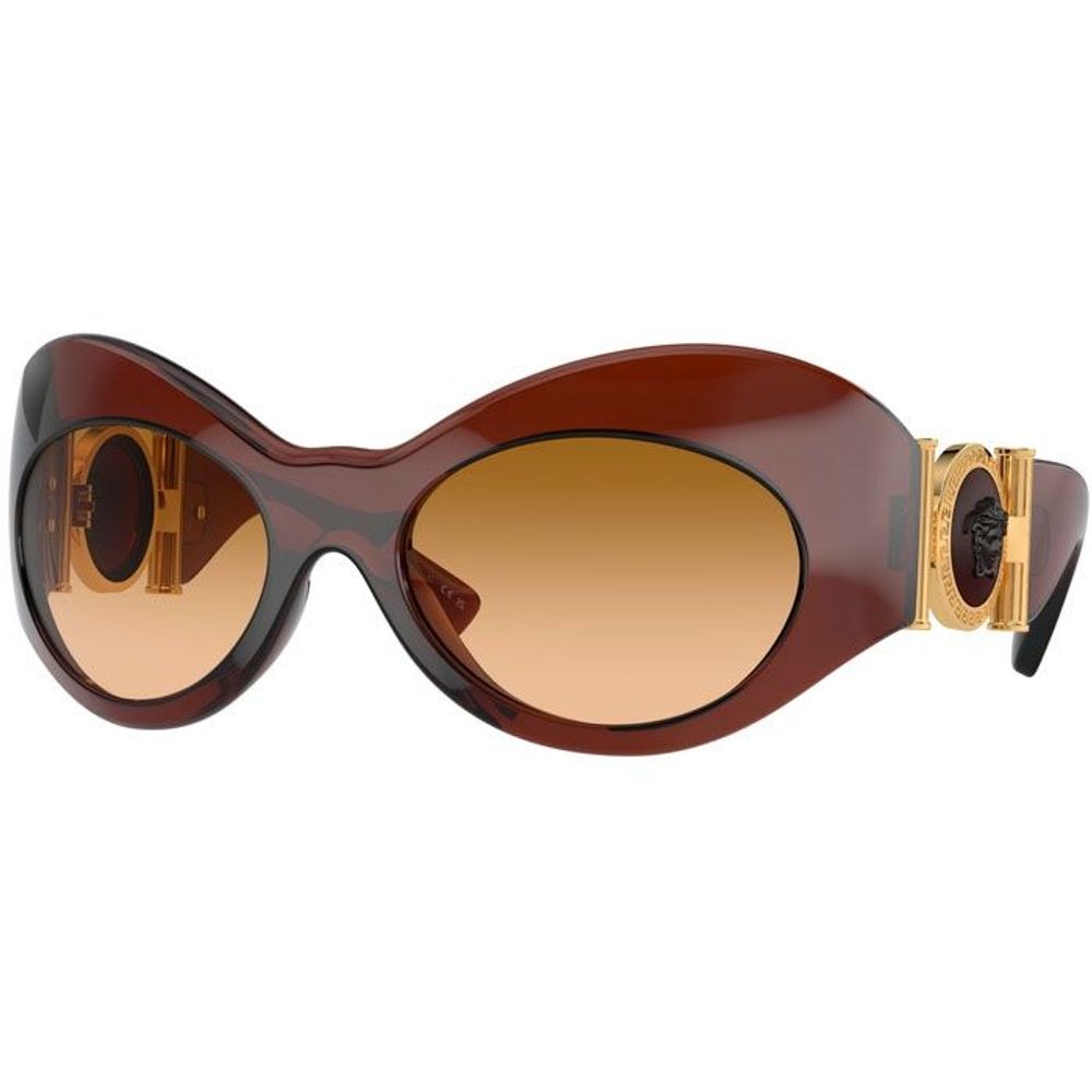 Versace Bruine Acetaat Zonnebril