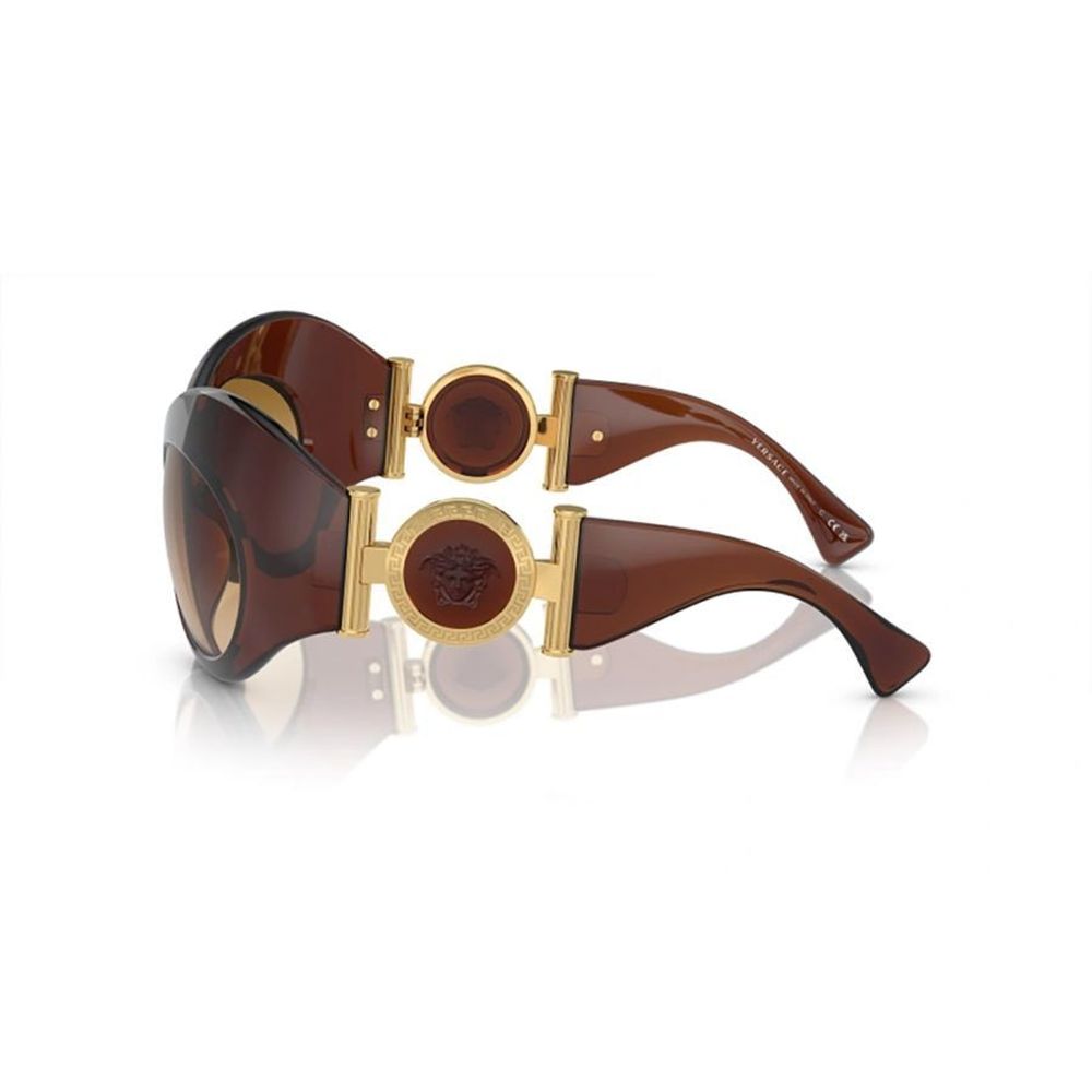 Versace Bruine Acetaat Zonnebril