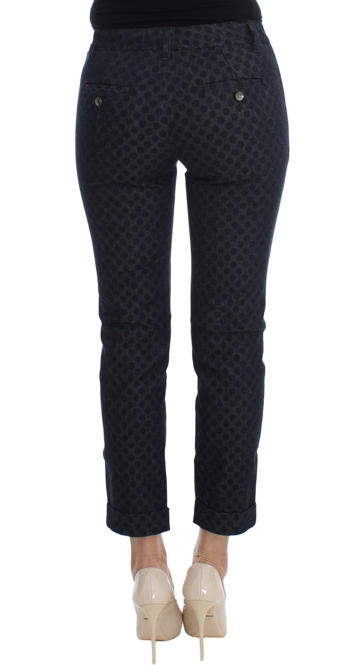Jeans capri slim à pois de Dolce & Gabbana