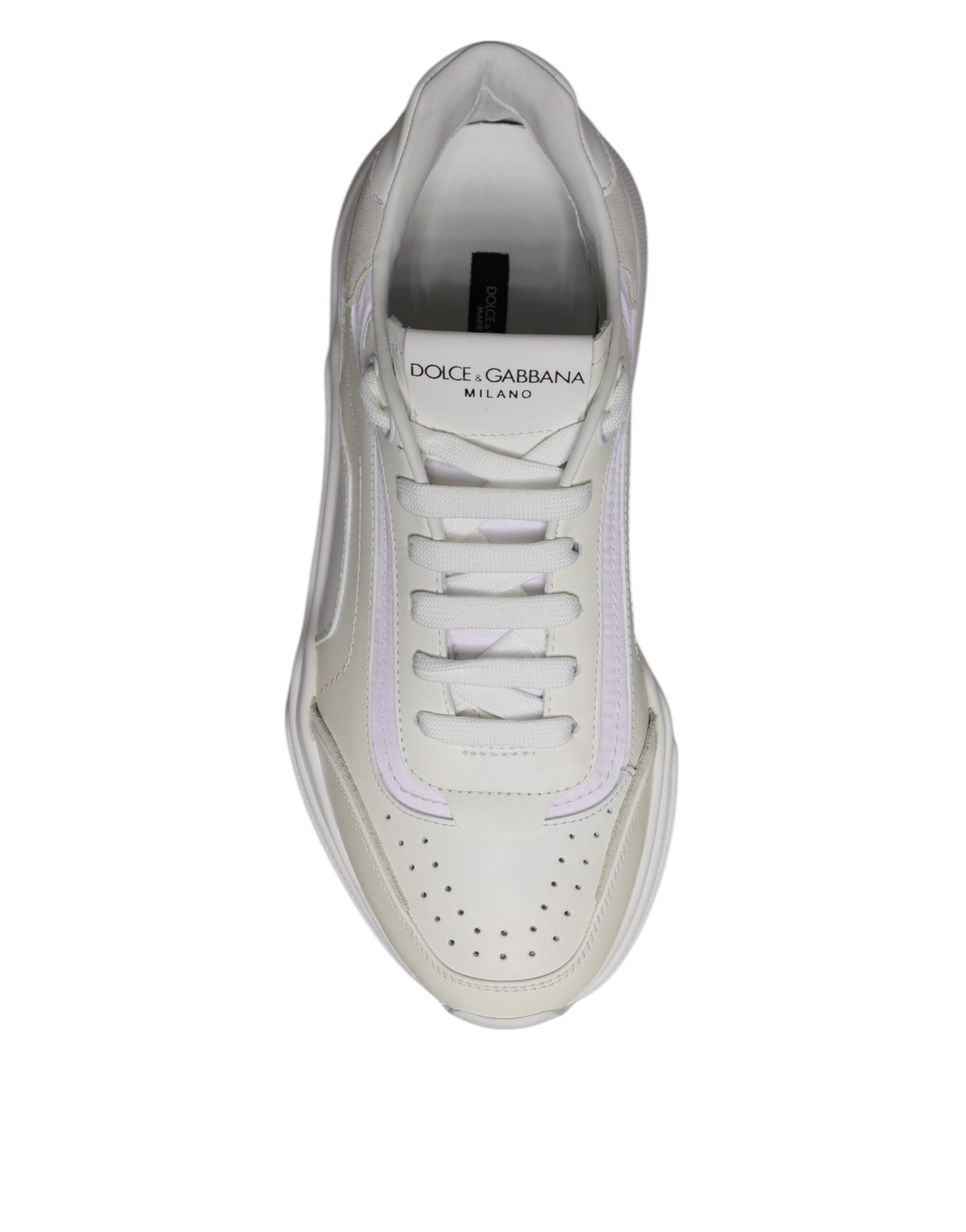 Dolce & Gabbana Witte Daymaster Lage Sneakers