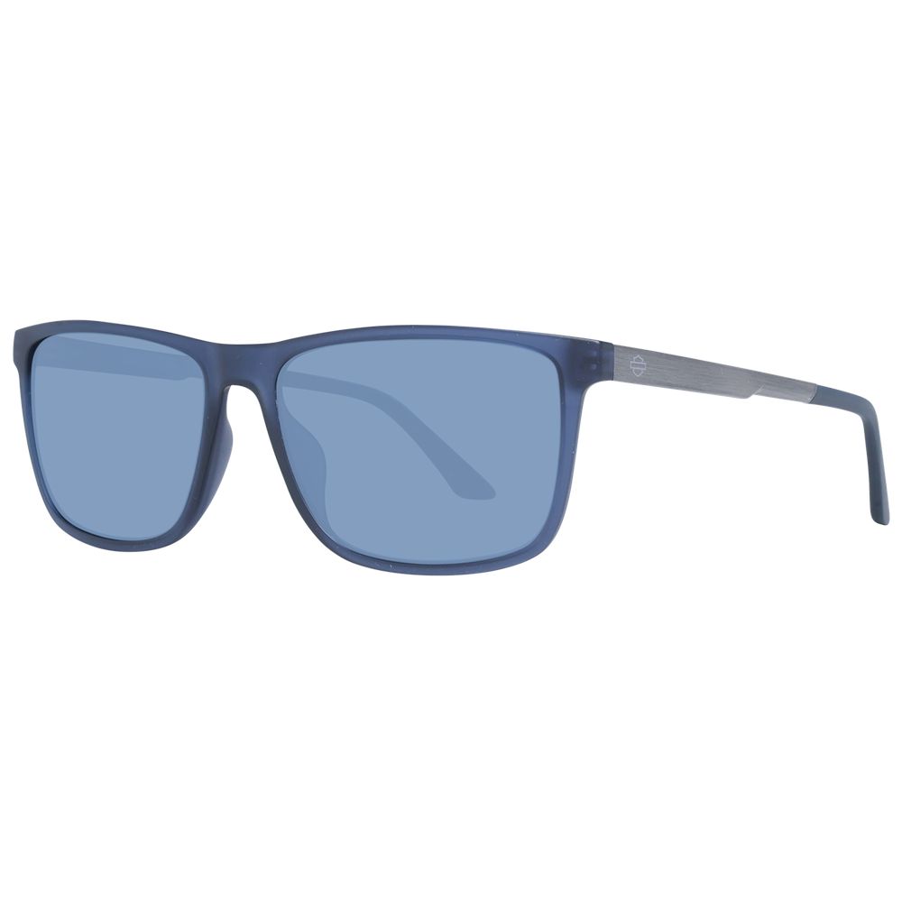 Harley-Davidson blauwe herensunbrillen