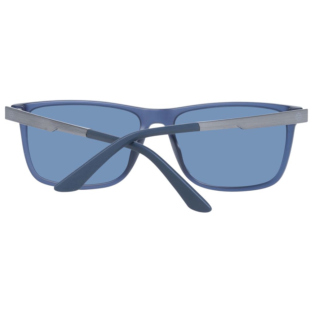 Harley-Davidson blauwe herensunbrillen