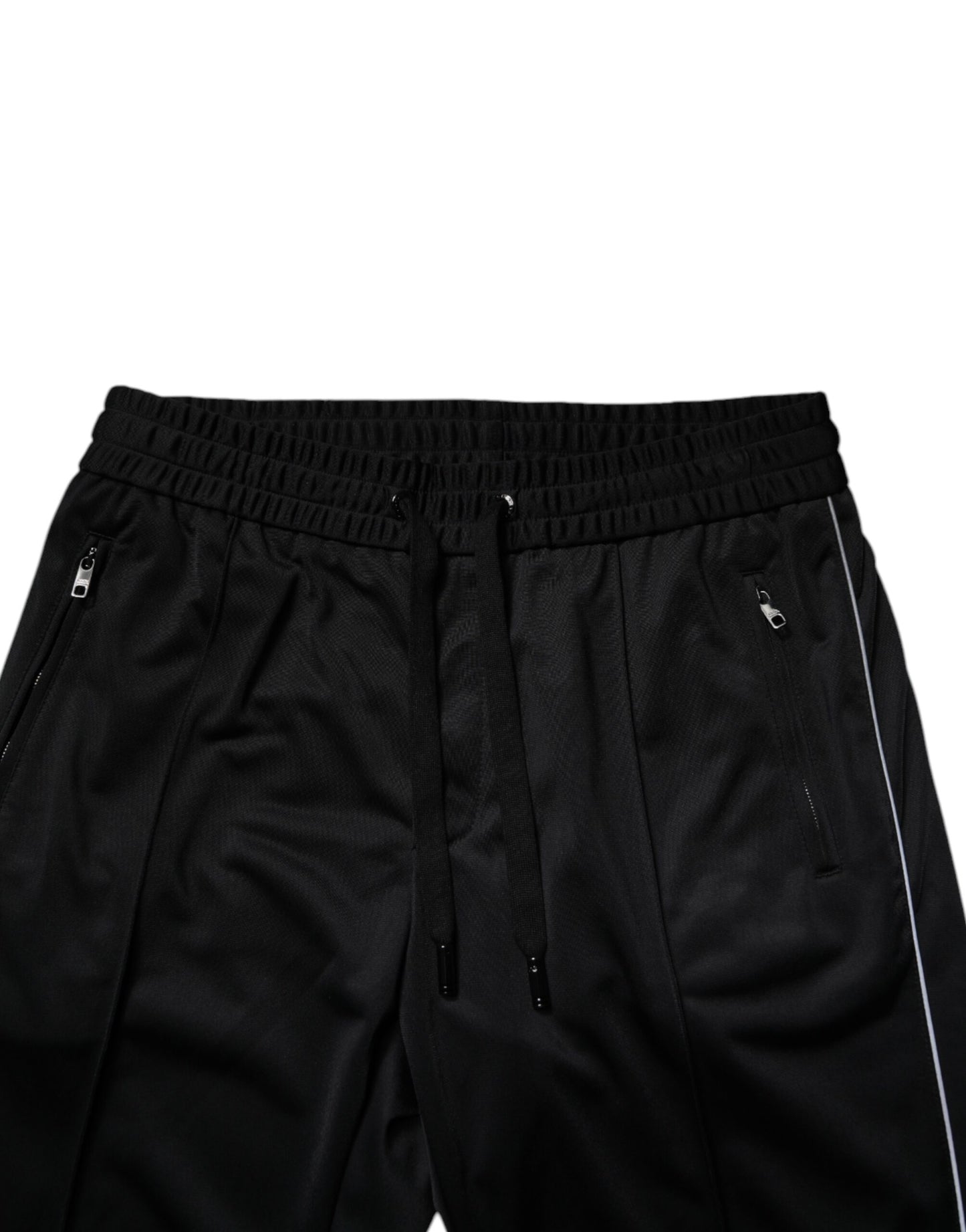 Pantalon de jogging en polyester noir pour homme Dolce & Gabbana