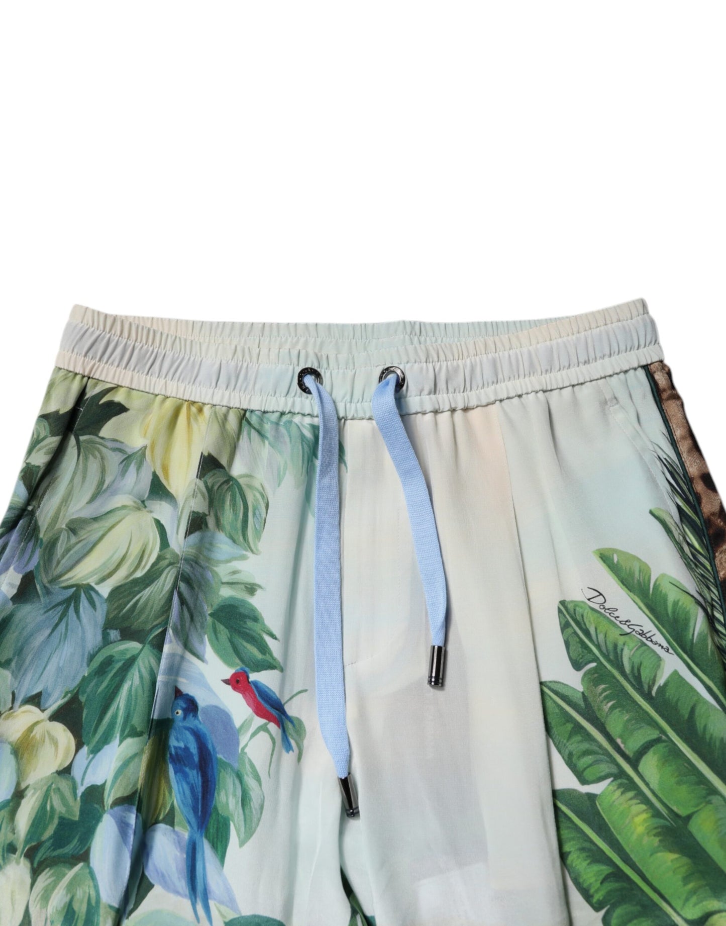 Pantalon de jogging multicolore à motifs tropicaux Dolce & Gabbana