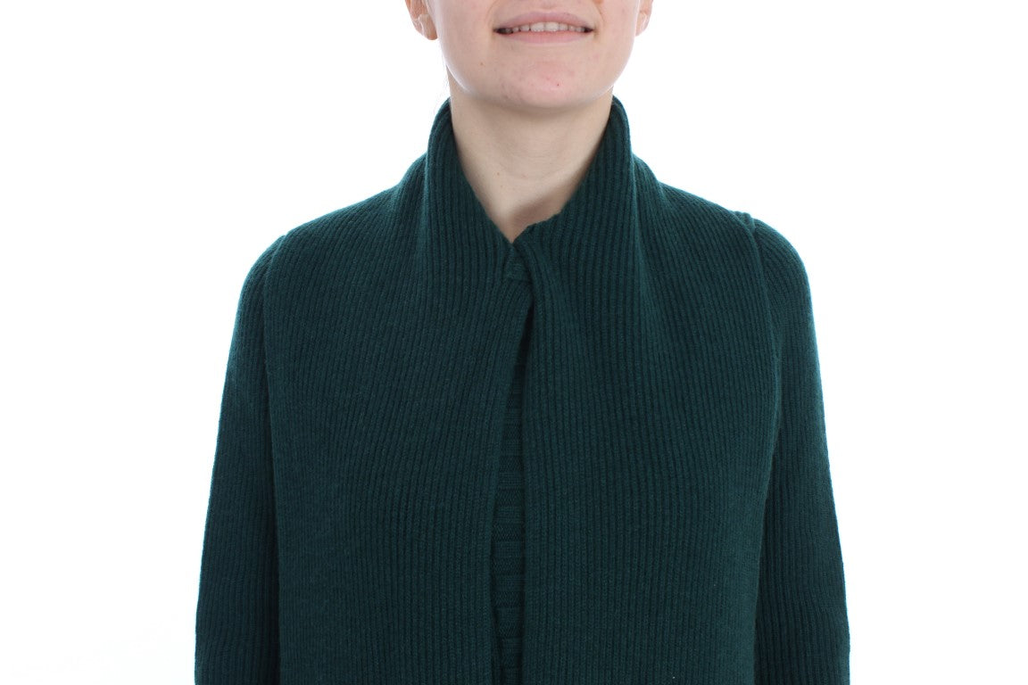 Dolce & Gabbana Cardigan en cachemire tricoté vert