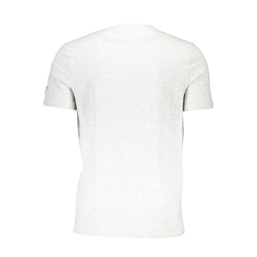 T-shirt homme en coton gris Guess Jeans