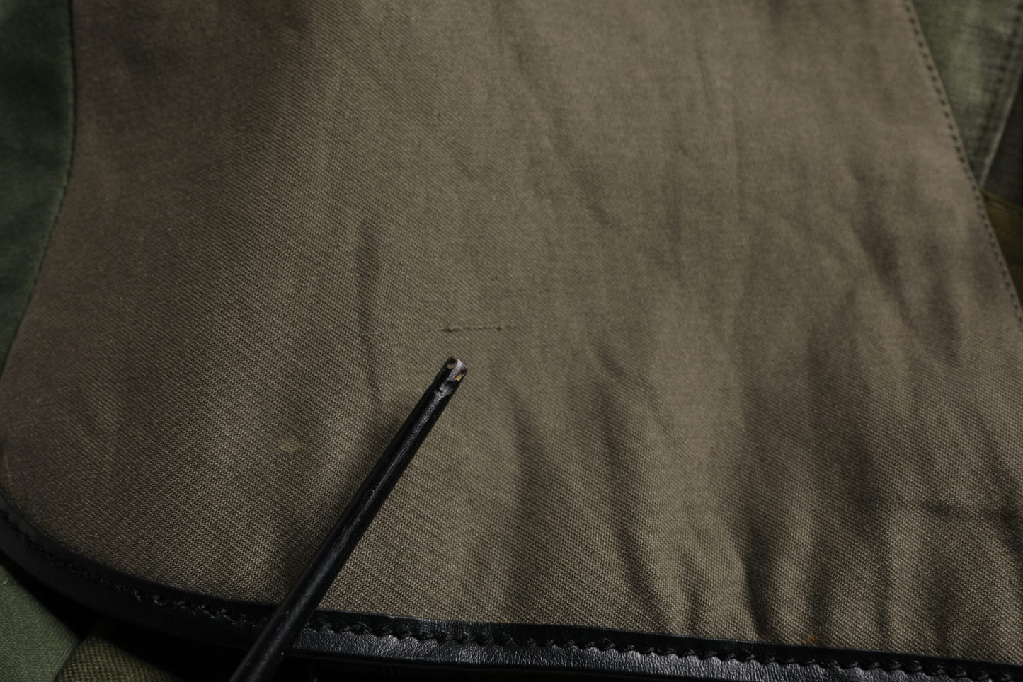 Sac à dos de voyage patchwork vert militaire Dolce & Gabbana