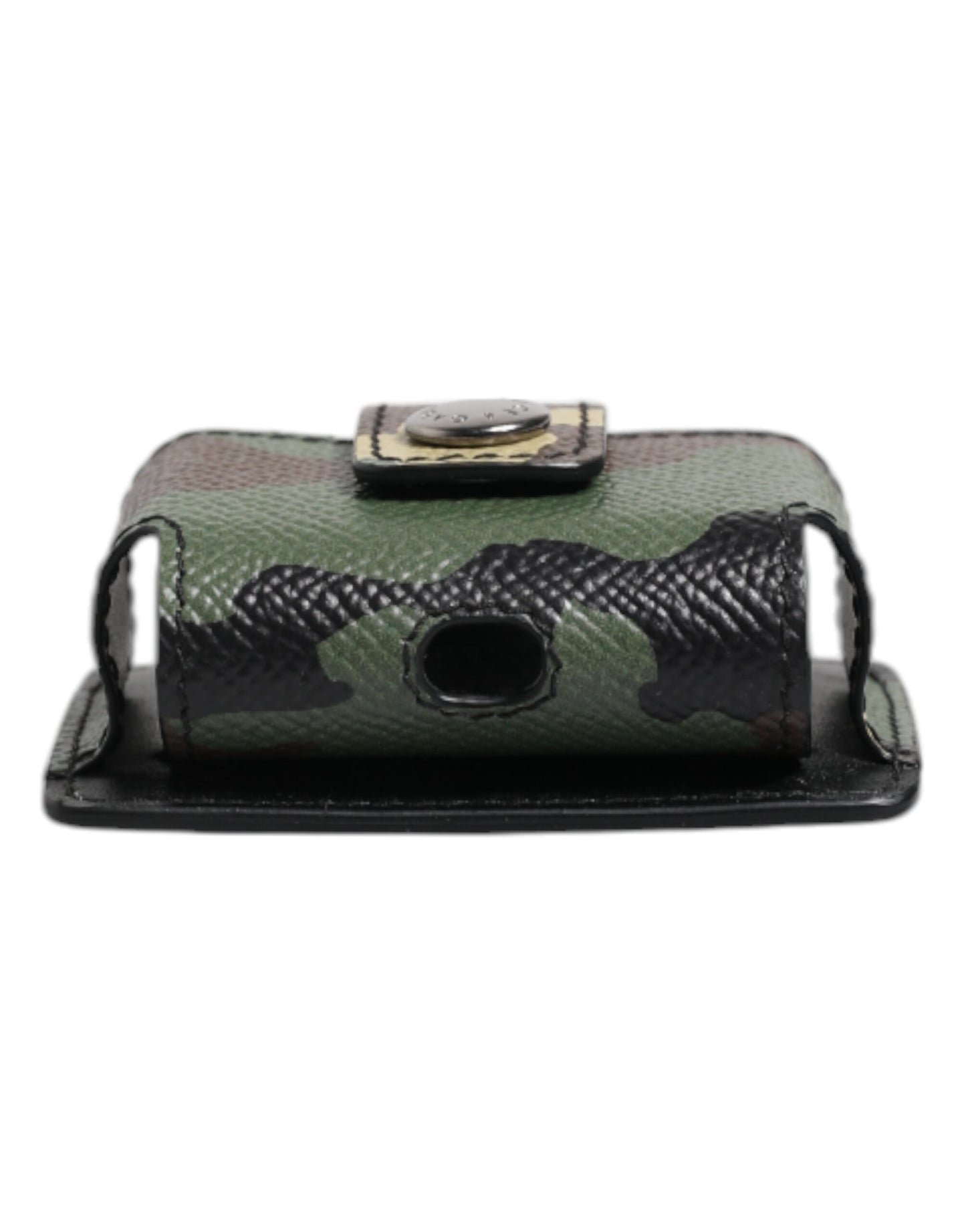Dolce & Gabbana Multicolor Camouflage Leren Airpods Case