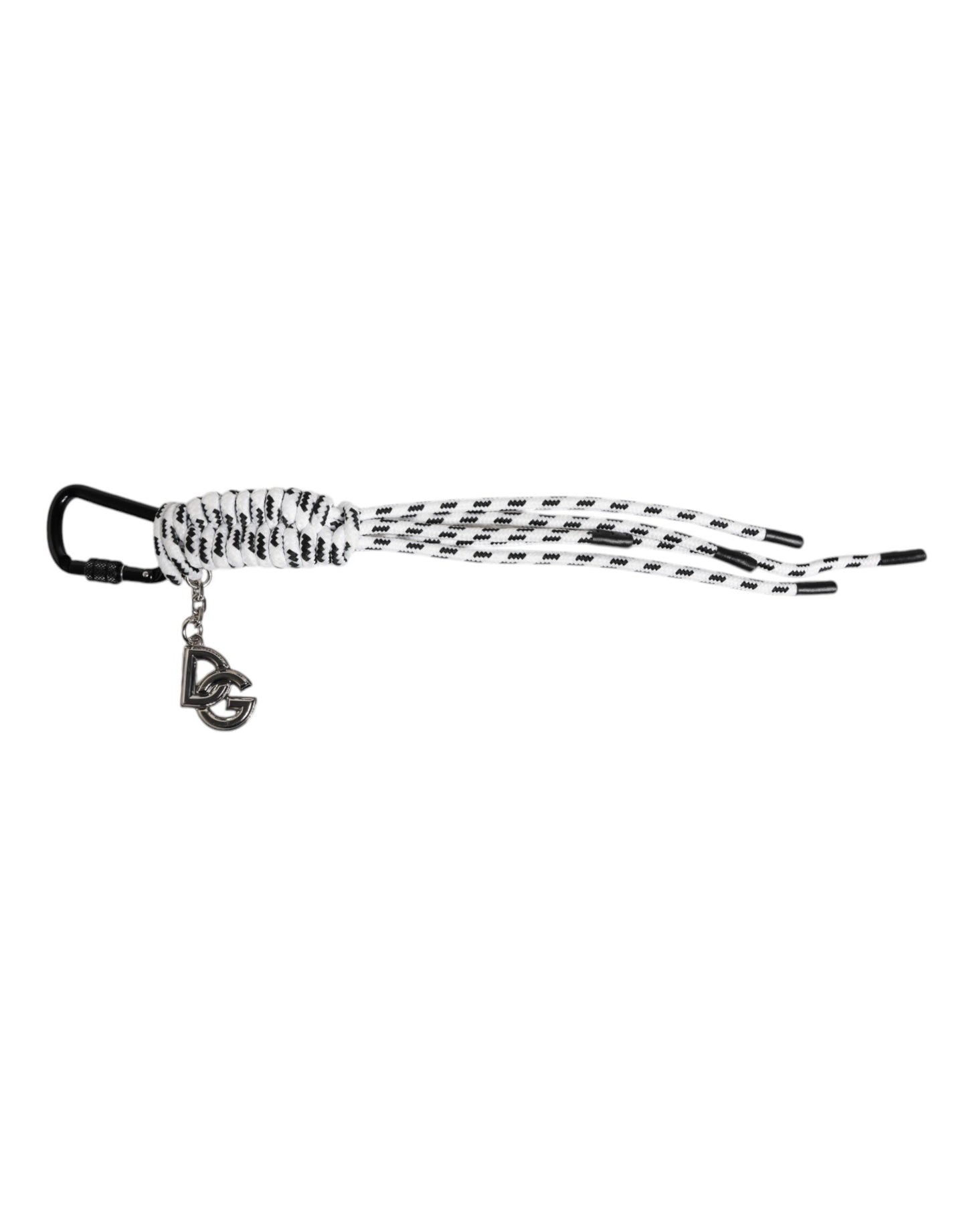 Dolce & Gabbana Multicolor Tape String DG Logo Sleutelhanger Polyester Sleutelhanger