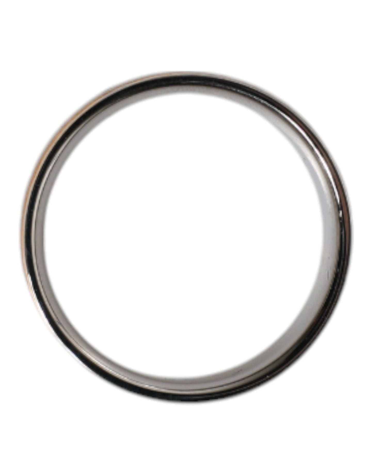 Dolce & Gabbana Goud Zilverkleurige Echt Messing DG Logo Ring