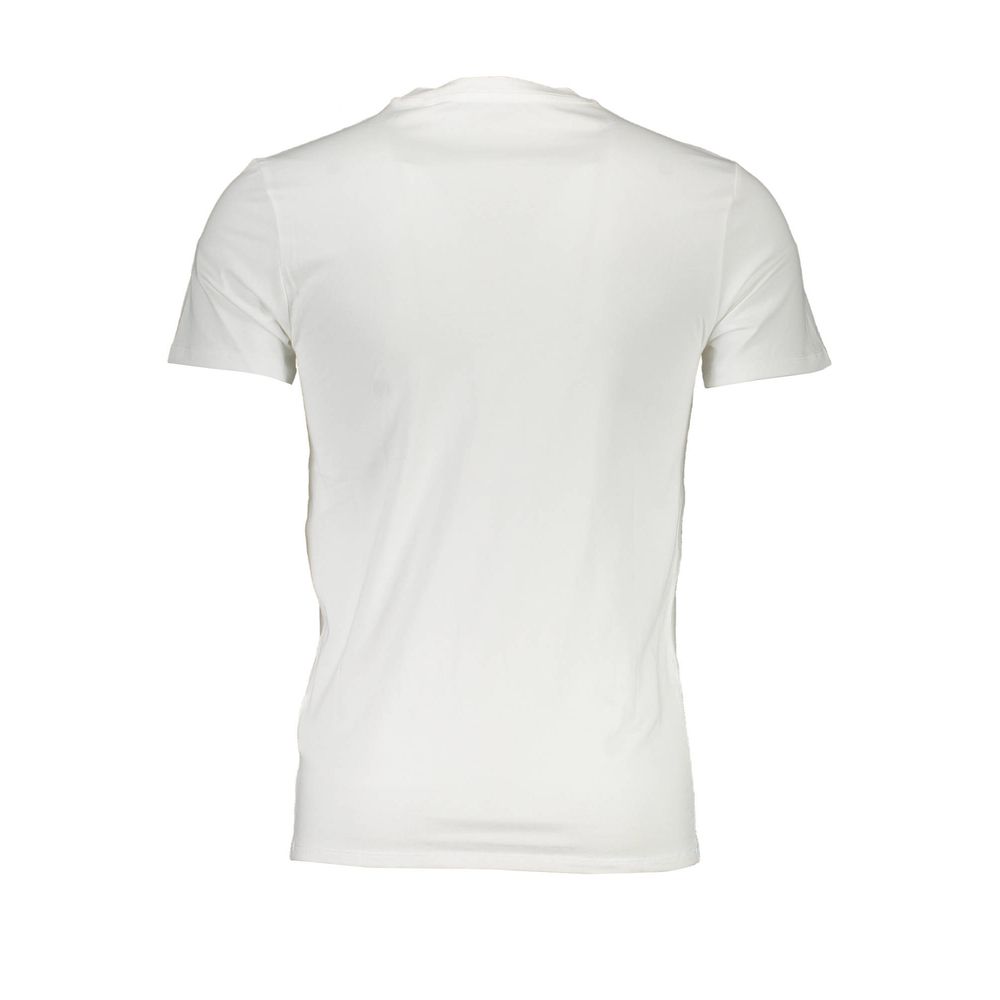 T-shirt homme en coton blanc Guess Jeans