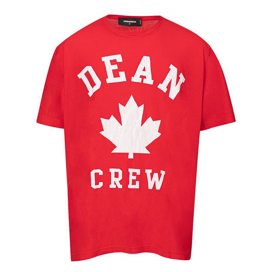 Dsquared² Rood Katoenen T-Shirt