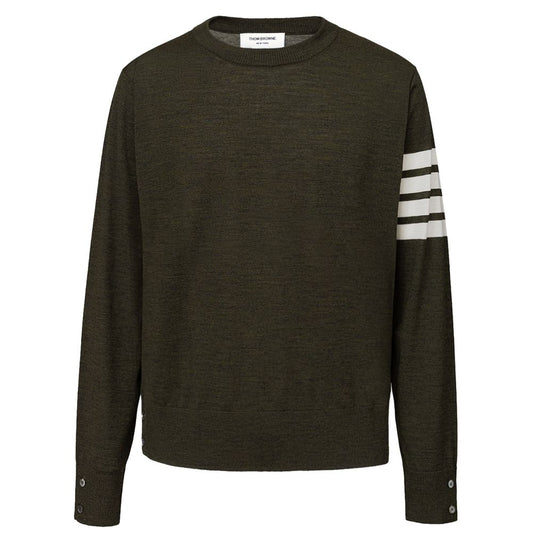 Thom Browne groene wollen trui