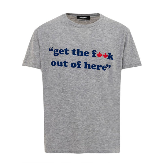 Dsquared² Grijs Katoenen T-Shirt