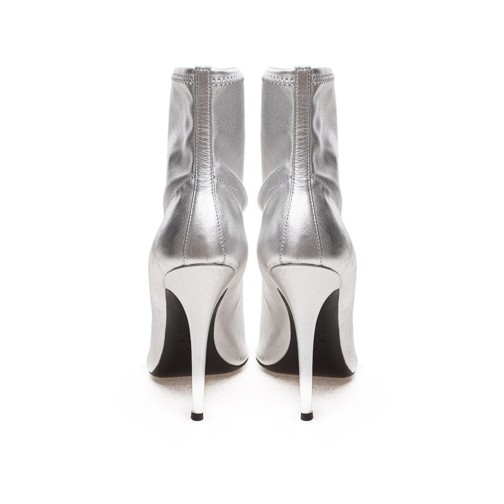 Botte en cuir grise de Giuseppe Zanotti