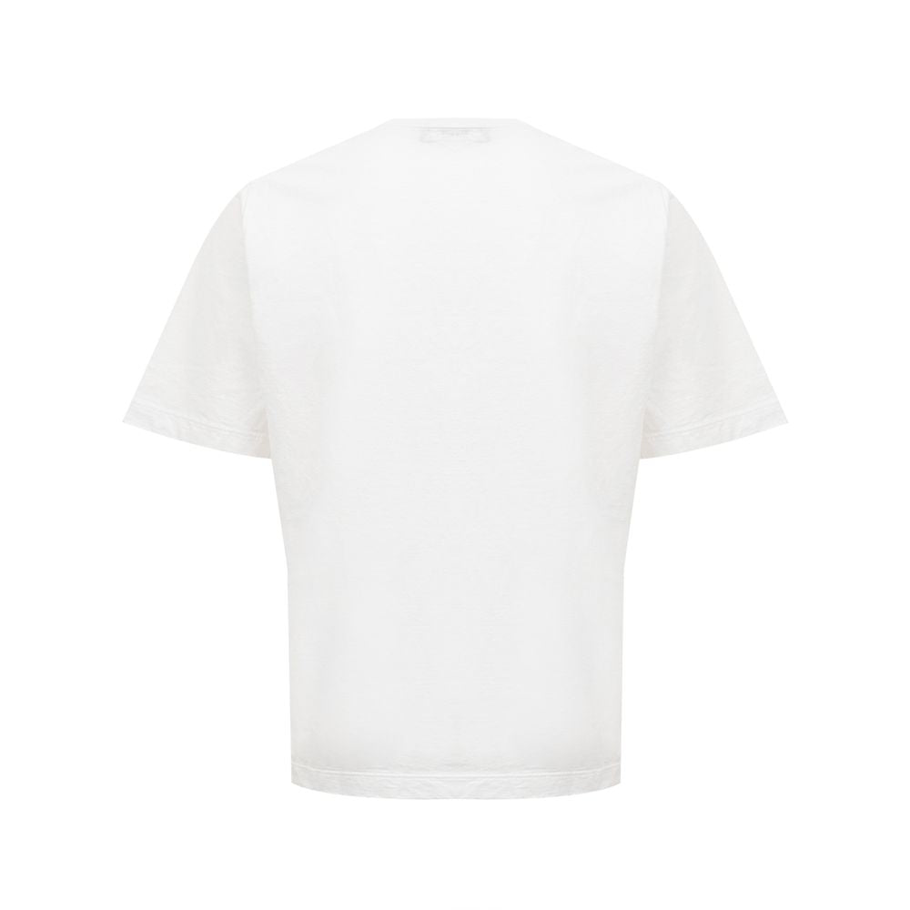 T-shirt blanc en coton élégant Dsquared² pour femmes stylées