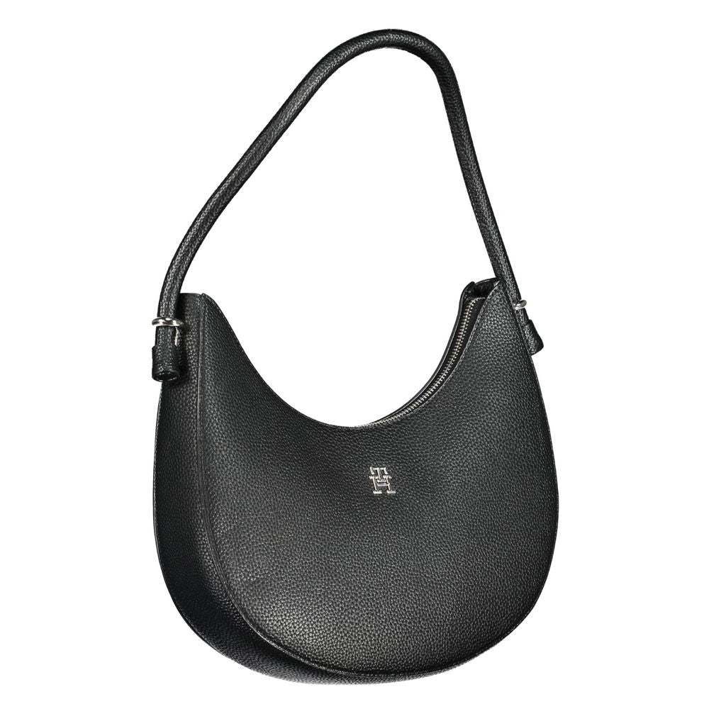 Tommy Hilfiger Zwarte Polyethyleen Handtas