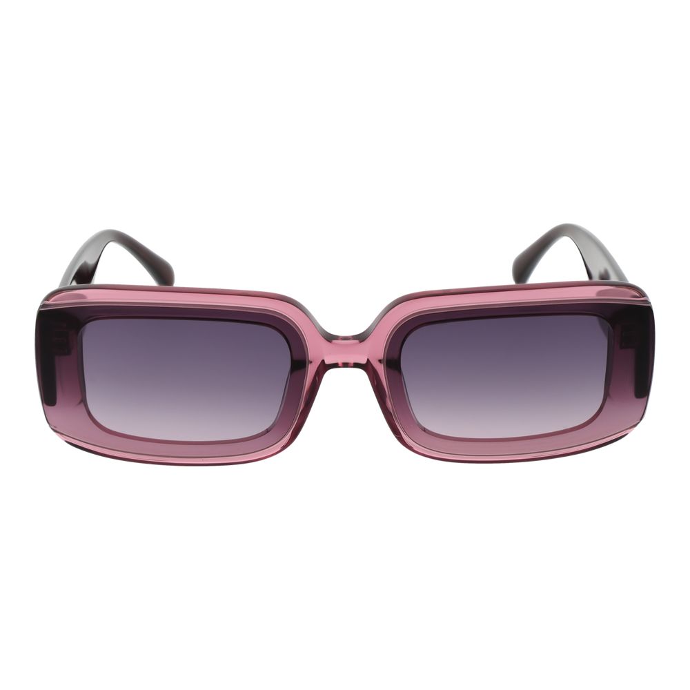 Lunettes de soleil roses pour femmes Maje