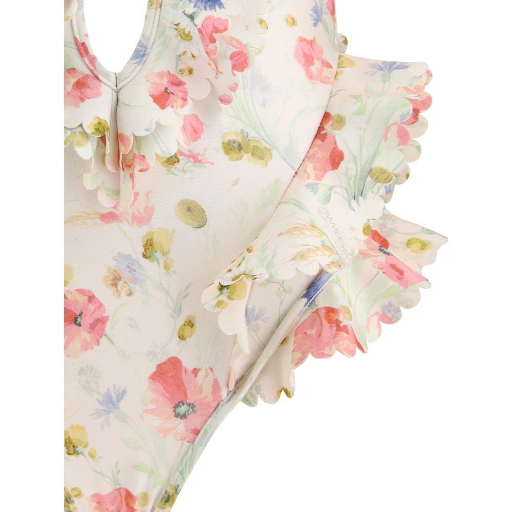 Maillot de bain à cascade Lucky de Zimmermann