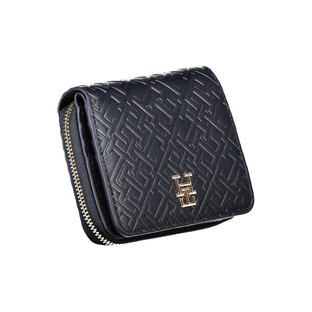 Portefeuille Tommy Hilfiger en polyéthylène bleu