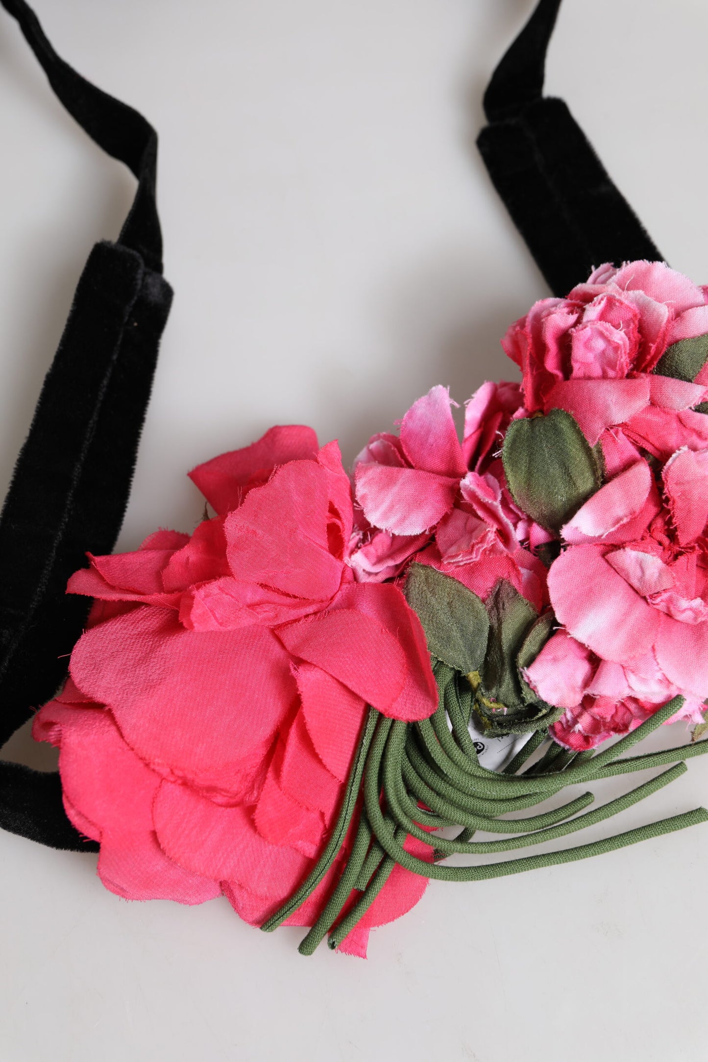 Dolce & Gabbana Multicolor Bloemenapplicatie Riem