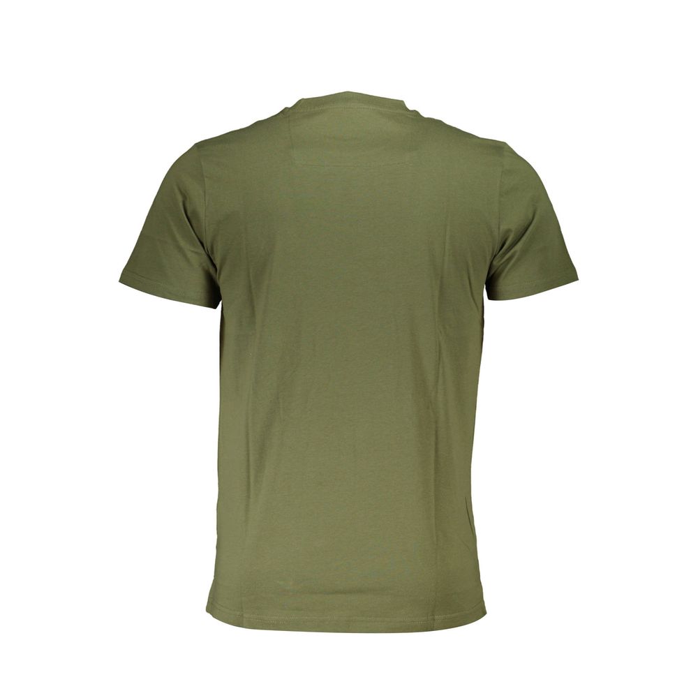 Cavalli Class Groen Katoenen T-Shirt