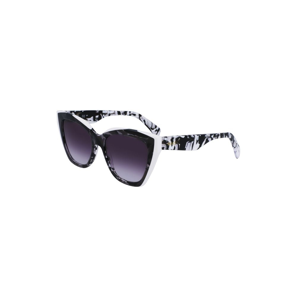 Lunettes de soleil pour femme en acétate blanc Liu Jo